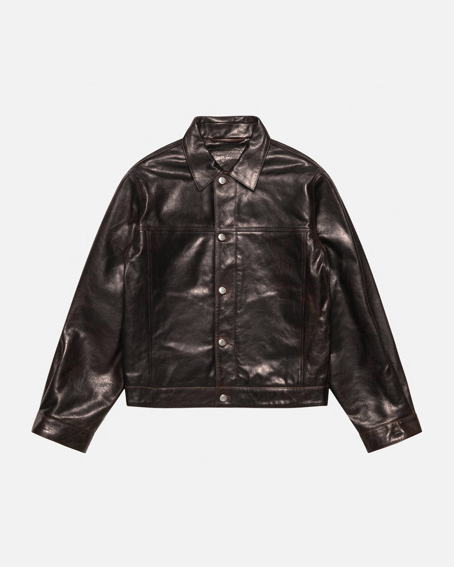 TRUCKER JACKET LEATHER