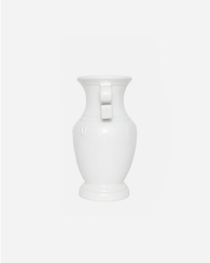 S HANDLE CERAMIC VASE