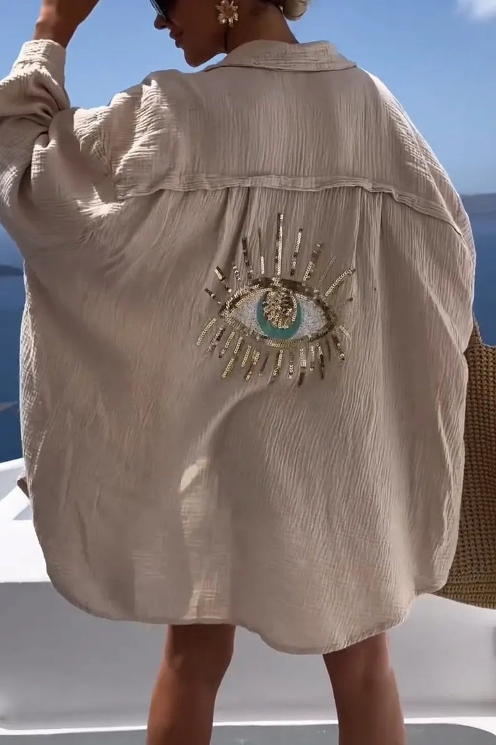 Women's Casual Sequin Beaded Shirts (Buy 2 Free Shipping)
