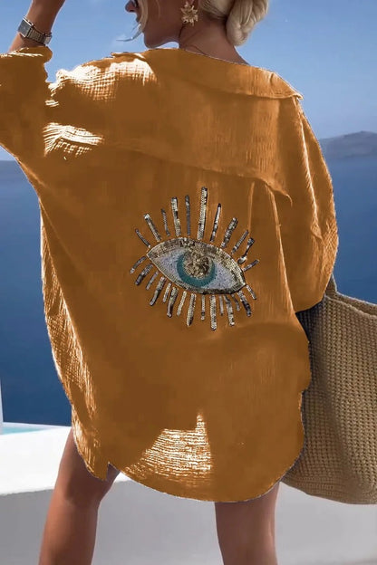 Women's Casual Sequin Beaded Shirts (Buy 2 Free Shipping)